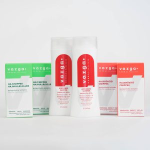 Intenzív hajregeneráló kúra gyógynövényes koffein samponnal