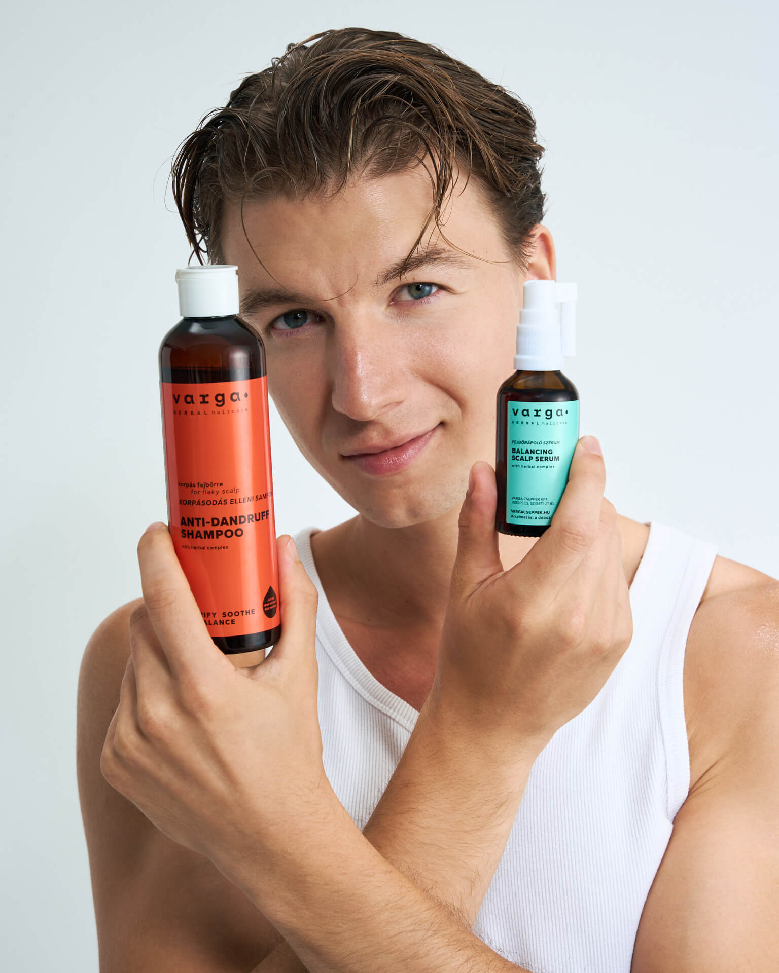 Fejbőrápoló szérum - Érzékeny, irritált fejbőrre és Korpásodás elleni sampon